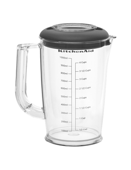 Погружной блендер KitchenAid 5KHBBV83EMS, Cеребрянный медальон