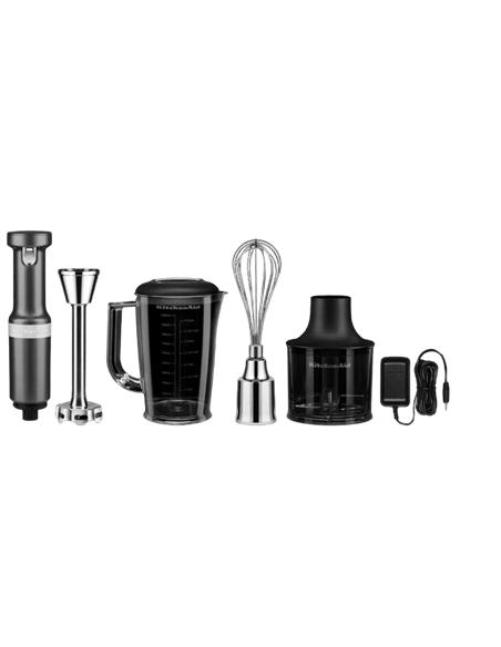 Погружной блендер KitchenAid 5KHBBV83EMS, Cеребрянный медальон