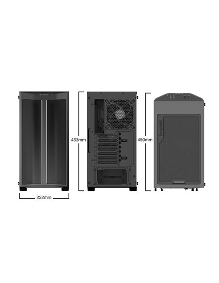 Carcasă PC be quiet! Pure Base 500DX , Midi-Tower, ATX PS2 , Negru