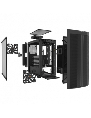 Carcasă PC be quiet! Pure Base 500DX , Midi-Tower, ATX PS2 , Negru