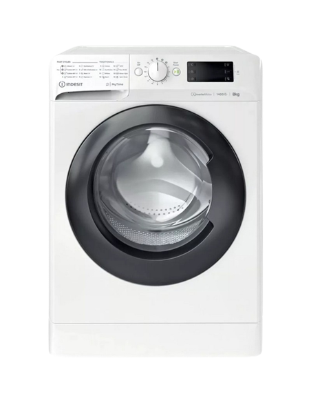 Mașină de spălat Indesit MTWE 81495 WK EE, 8kg, Alb