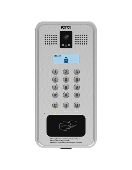 Interfon IP Fanvil i33VF, Gri