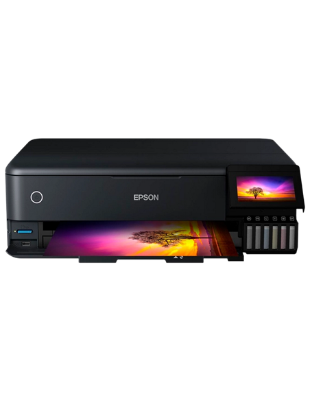 Струйный МФУ Epson L8180, Чёрный