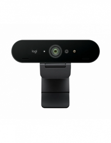 Камера для ПК Logitech Camera Logitech Brio- 4K Ultra HD- FoV: 90-13MP- Zoom: 5x- Autofocus- Stereo mic- Shutter-HDR- 2.2m