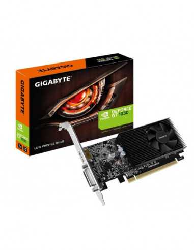 Видеокарты GIGABYTE VGA Gigabyte GT1030 2GB GDDR4 Low Profile (GV-N1030D4-2GL)