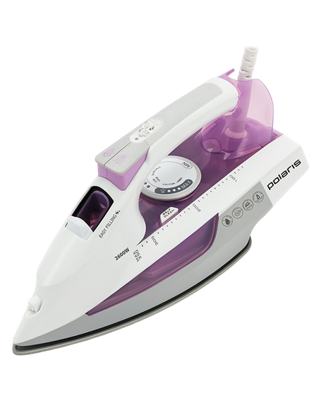 Fier de călcat Polaris PIR2685AK, 2600W, Violet | Alb