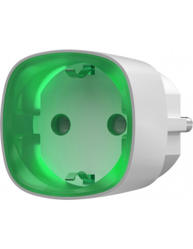 Защитные системы Ajax Wireless Smart Socket- White- Energy Monitoring- LED- up to 2.5 kW