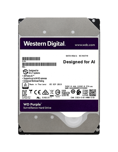 Жесткий диск Western Digital WD Purple Pro, 3.5", 14 ТБ <WD142PURP>