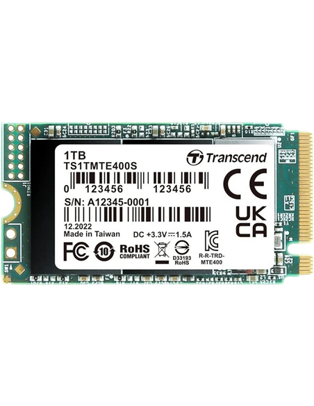 Накопитель SSD Transcend MTE400S, 1024Гб, TS1TMTE400S