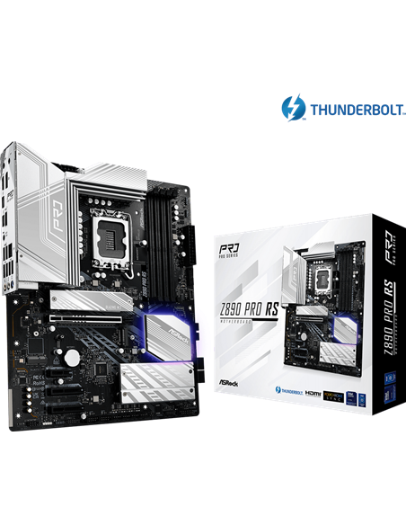 Материнская плата ASRock Z890 PRO RS, LGA1851, Intel Z890, ATX