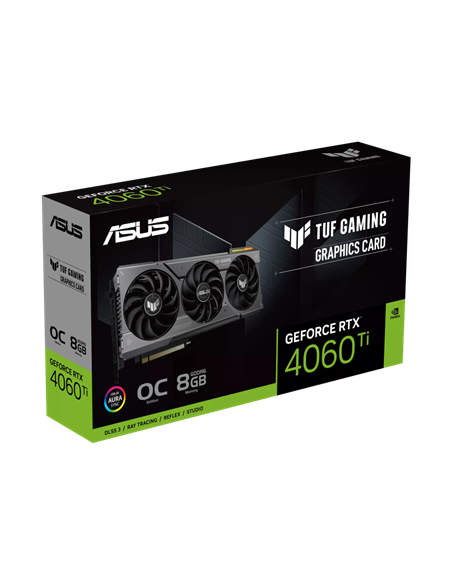 Placă Video ASUS TUF-RTX4060TI-O8G-GAMING, 8GB GDDR6 128bit (TUF-RTX4060TI-O8G-GAMING)