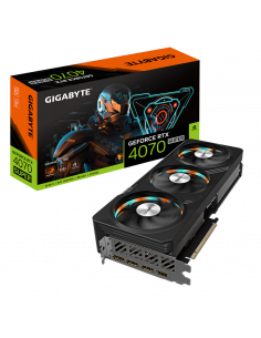 Видеокарта Gigabyte GV-N407SGAMING OC-12GD, 12ГБ GDDR6X 192бит 