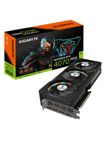 Видеокарта Gigabyte GV-N407SGAMING OC-12GD, 12ГБ GDDR6X 192бит 