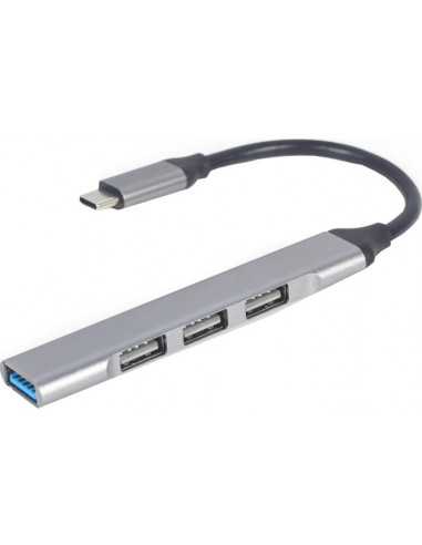Hub-uri USB Type-C 3.1 USB Hub- 4-port Output: 3 x USB2.0 1 x USB3.0- Gembird UHB-CM-U3P1U2P3-02