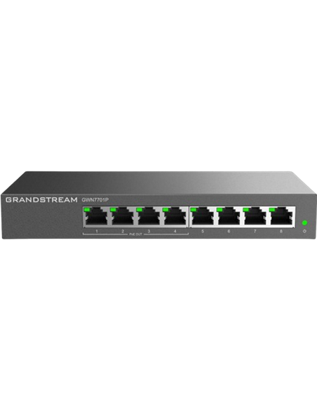 PoE коммутатор Grandstream GWN7701P, 4x IEEE 802.3af/at