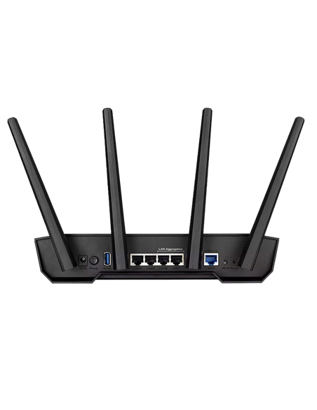 Router fără fir ASUS TUF-AX3000 V2, Negru