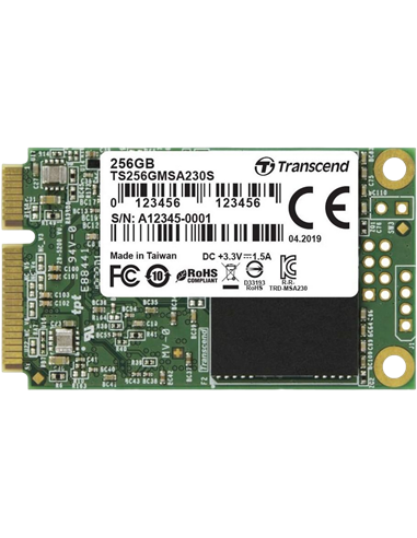 Накопитель SSD Transcend MSA230S, 256Гб, TS256GMSA230S