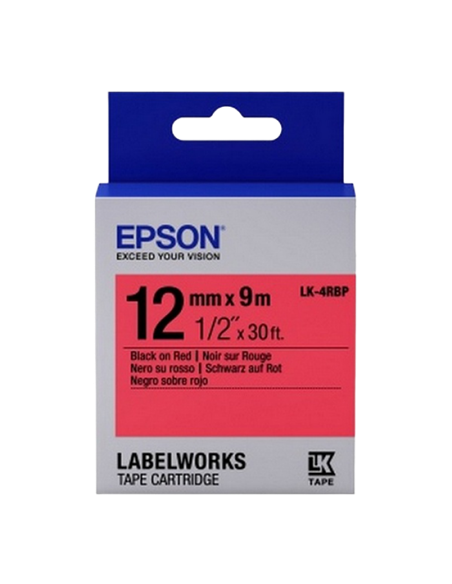 Epson LK-4RBP, 12мм х 9м