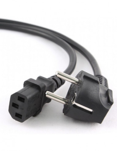 Шнуры питания Power Cord PC-220V 5.0m Euro Plug- with VDE approval- Cablexpert- PC-186-VDE-5M