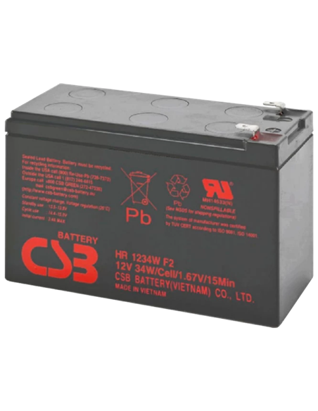 Acumulator UPS CSB HR-1234, 12V 9