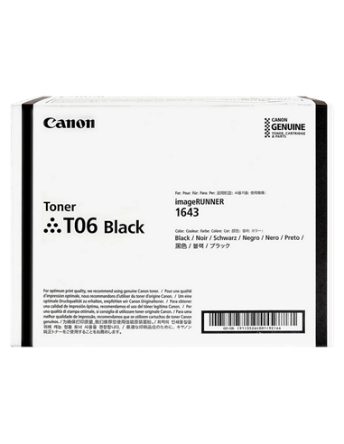 Toner Canon T06, Negru