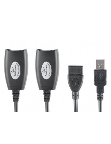 Adaptoare de rețea USB Gembird- UAE-30M Allows extending USB cables up to 30 m- CAT6 or CAT5E LAN cables
