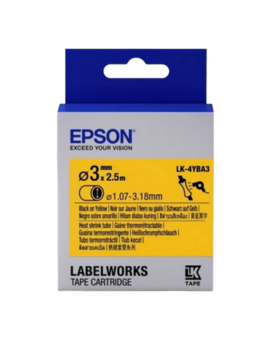 Cartuş de bandă Epson LK-4YBA3, 4 mm x 2,5 m