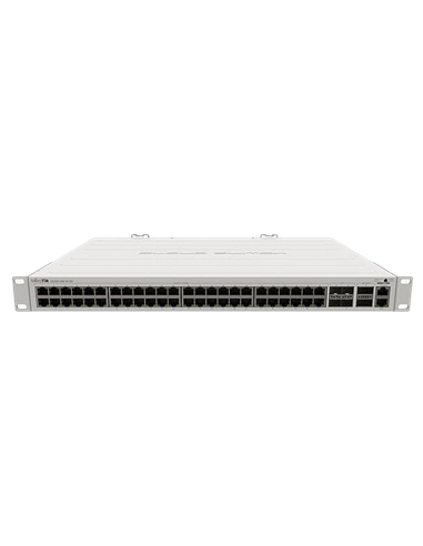 Router MikroTik CRS354-48G-4S+2Q+RM, Alb