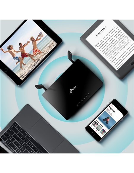 Router fără fir TP-LINK Archer MR400, 4G, Negru