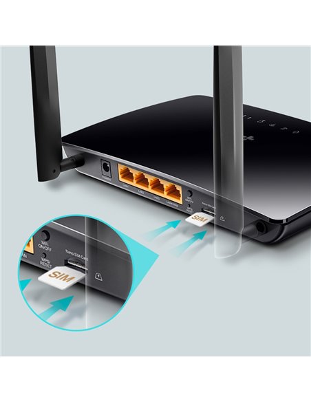 Router fără fir TP-LINK Archer MR400, 4G, Negru