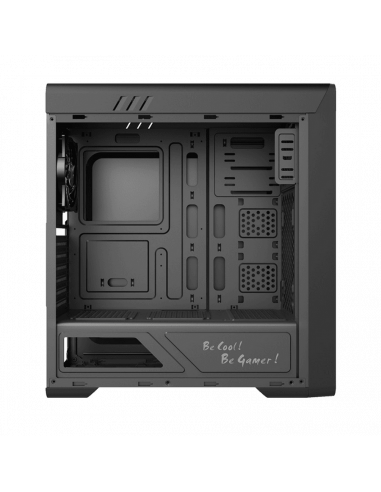 Carcasă PC Gamemax RockStar, Midi-Tower, Fără PSU, Negru