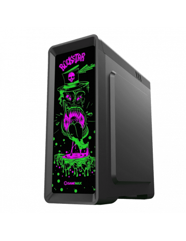 Carcasă PC Gamemax RockStar, Midi-Tower, Fără PSU, Negru