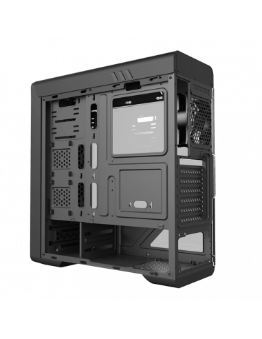 Компьютерный корпус Gamemax RockStar, Midi-Tower, Без блока питания, Чёрный