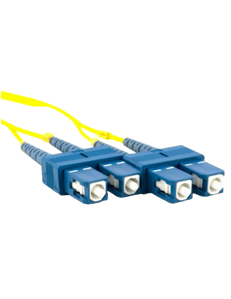 Patch cord APC Electronic FO-P007, 1m, Galben