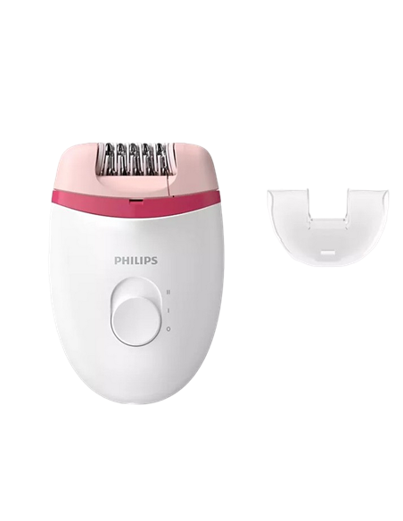 Эпилятор PHILIPS BRE235/00, Белый/Розовый