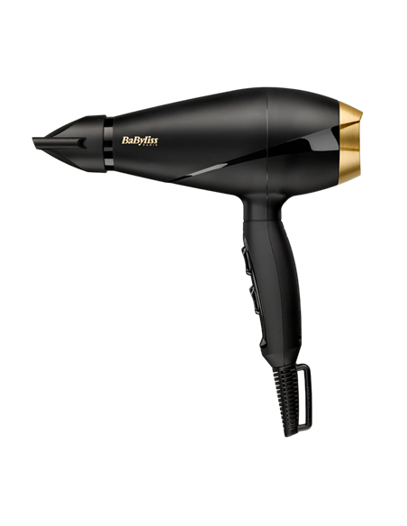 Фен BaByliss Power Pro 6704E, 2000 Вт, Чёрный