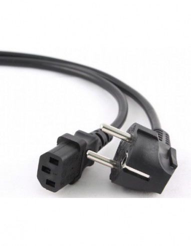 Шнуры питания Power Cord PC-220V 3.0m Euro Plug- with VDE approval- Cablexpert- PC-186-VDE-3M
