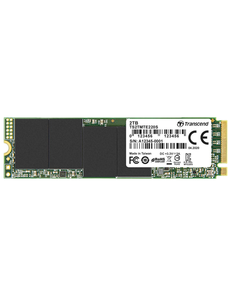 Накопитель SSD Transcend 220S, 2000Гб, TS2TMTE220S