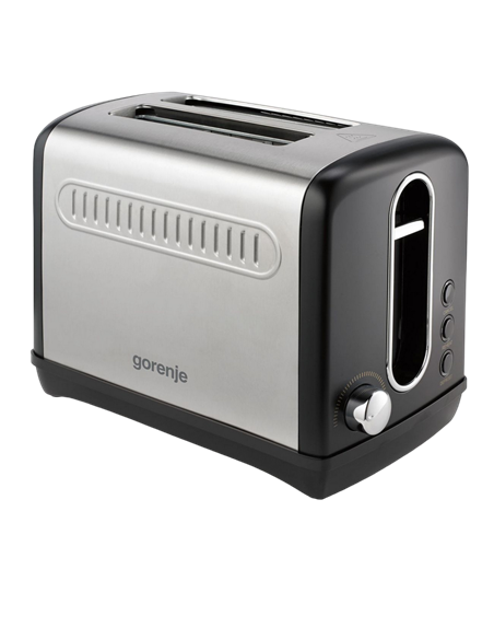 Toaster Gorenje T1100CLBK, Oțel inoxidabil