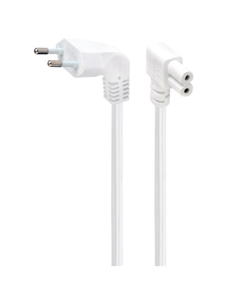 Шнур питания Cablexpert PC-184L-VDE-2.5M-W, 2,5м, Белый