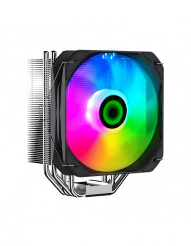 Cooler Intel/AMD AC Gamemax Sigma 540 ARGB (18-26.3dBA- 800-1600RPM- 38-81CFM- 130mm- PWM- RGB- 4x6mm- 200W- 700g.)