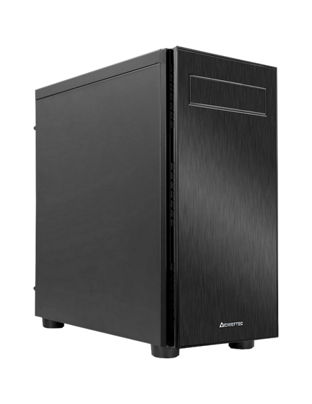 Carcasă PC Chieftec AL-02B-OP, Midi-Tower, ATX, Negru