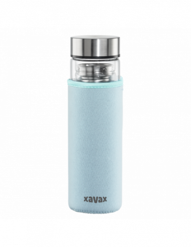 Термосы и чашки Xavax 181598- Drinking Bottle- 450 ml- Glass- Blue
