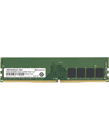 Оперативная память Transcend JM3200HLE-16G, DDR4 SDRAM, 3200 МГц, 16Гб