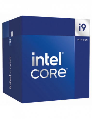 Процессор 1700 Alder Lake CPU Intel Core i9-14900F 2.0-5.8GHz (8P+16E32T- 32MB-S1700-10nm- No Integ. Graphics-65W) Tray