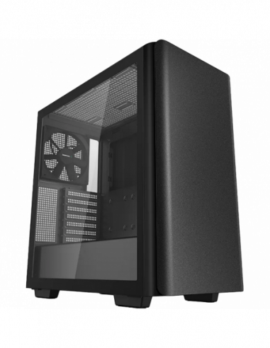 Корпуса Deepcool Case ATX Deepcool CK500- wo PSU- 2x140mm fans-TG- GPU Holder- Dust Filter- 1xTypeC- 2xUSB3.0- Black