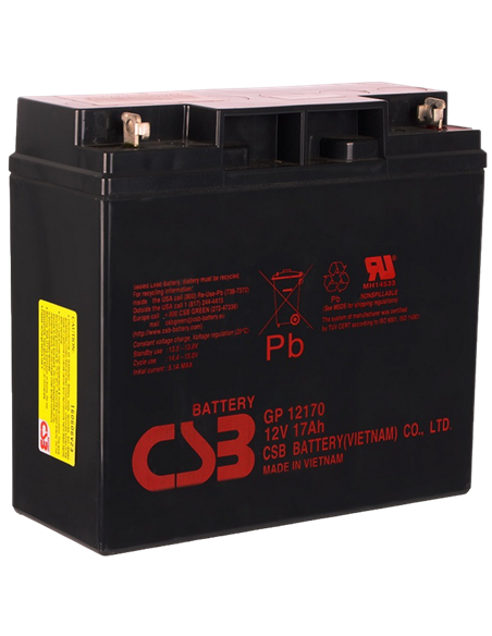 Acumulator UPS CSB GP12170B1, 12V 17