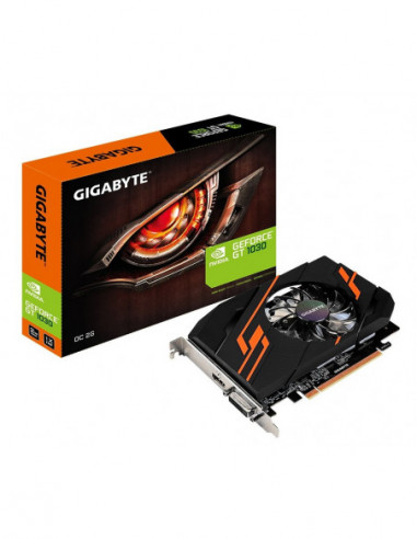 Видеокарты GIGABYTE VGA Gigabyte GT1030 2GB GDDR5 OC (GV-N1030OC-2GI)