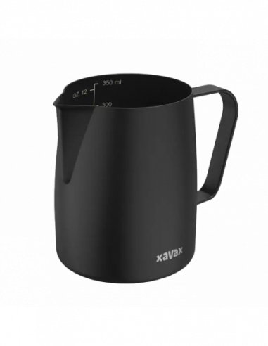 Termosuri și căni Xavax 111260- Stainless Steel Barista Milk Jug- 350ml- Matt Black
