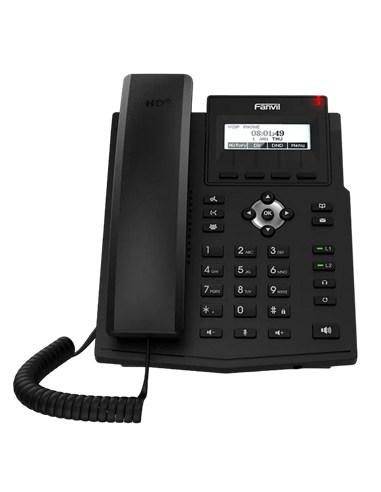 Telefon IP Fanvil X1SP, Negru